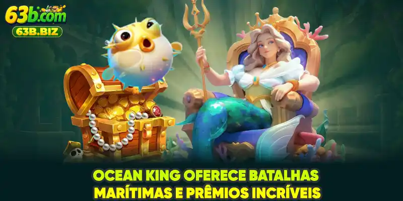 Ocean King oferece batalhas marítimas e prêmios incríveis Ocean King oferece batalhas marítimas e prêmios incríveis