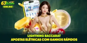 Lightning Baccarat - Apostas Elétricas Com Ganhos Rápidos
